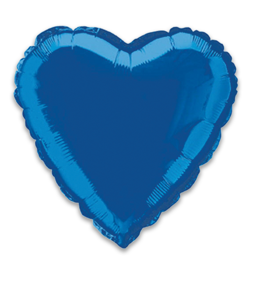 18" Royal Blue Heart