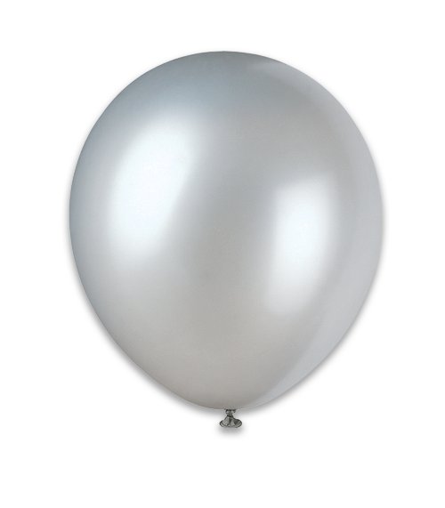 12" Pearlized Balloons 8Ct - Silver