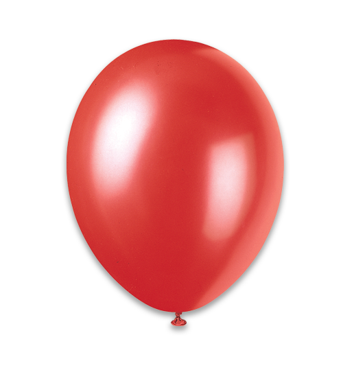 12" Pearlized Balloons 8Ct - Red