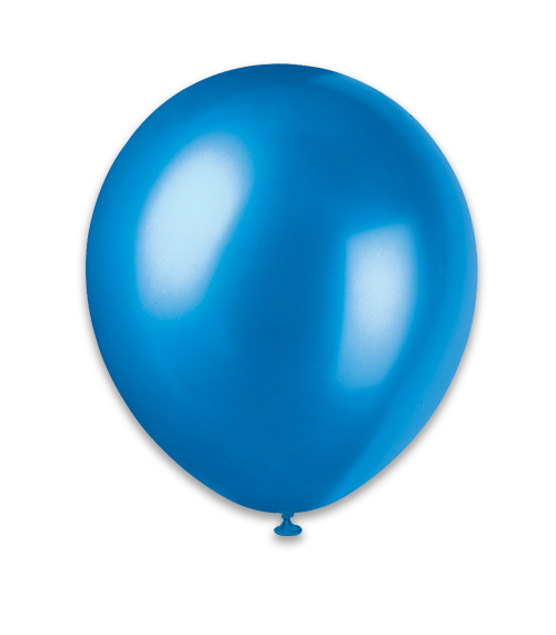 12" Pearlized Balloons 8Ct - Royal Blue