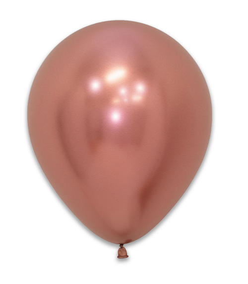 12" Pearlized Balloons 8Ct - Rose Gold