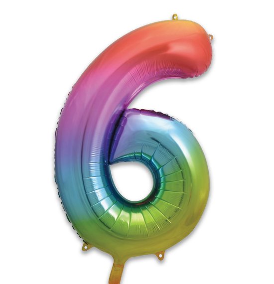 34" Rainbow No.6
