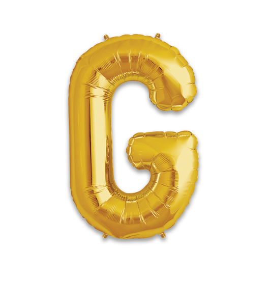 14" Gold Letter G